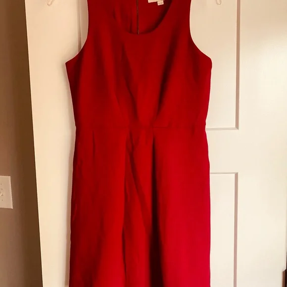 Sleeveless red dress 2P 2 Petite - Picture 5 of 6